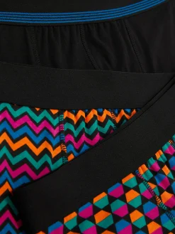 Pack De 3 Calzoncillos Con Motivos Geométricos