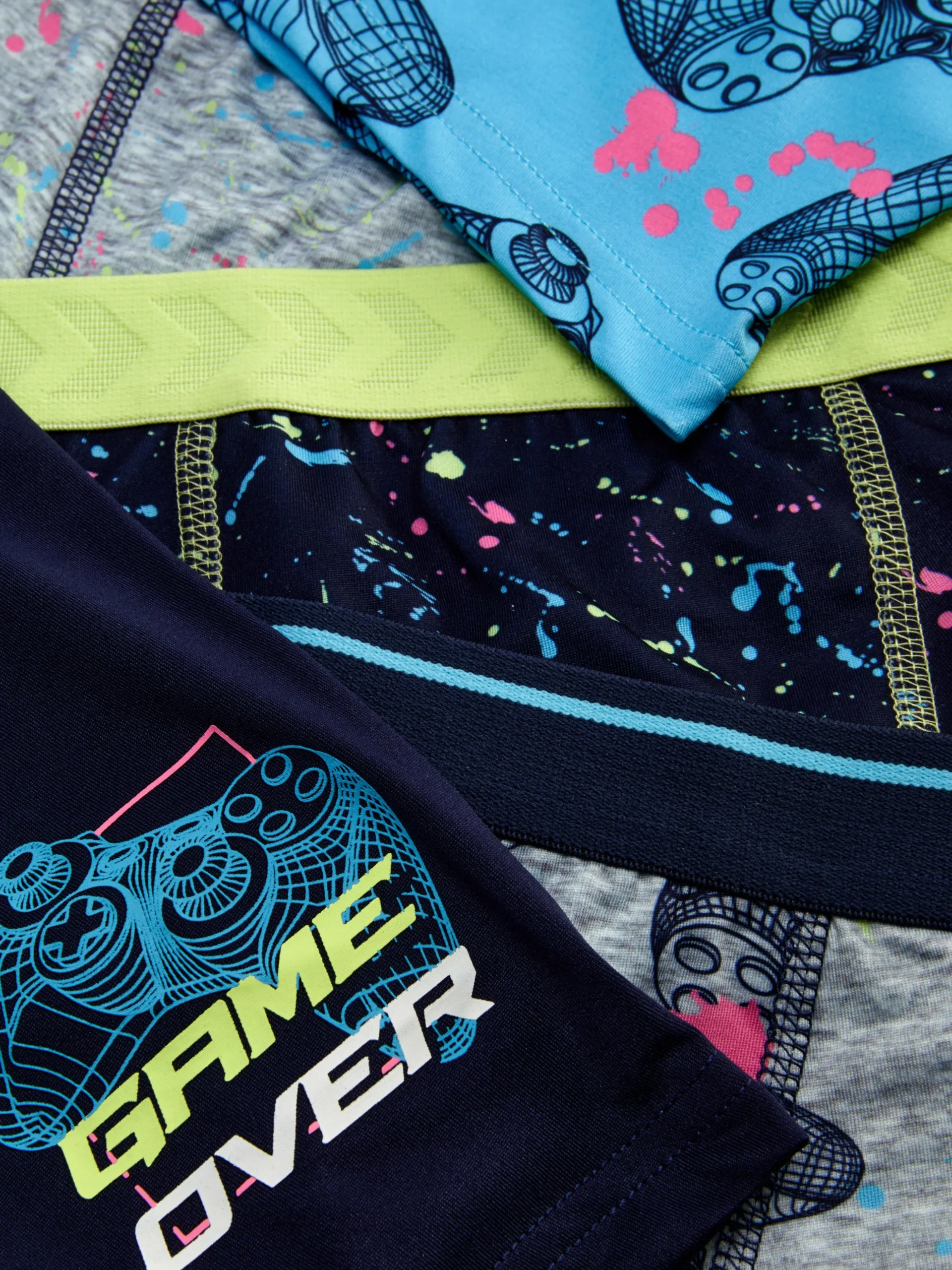 Pack De 5 Calzoncillos Con Motivos De Videojuegos