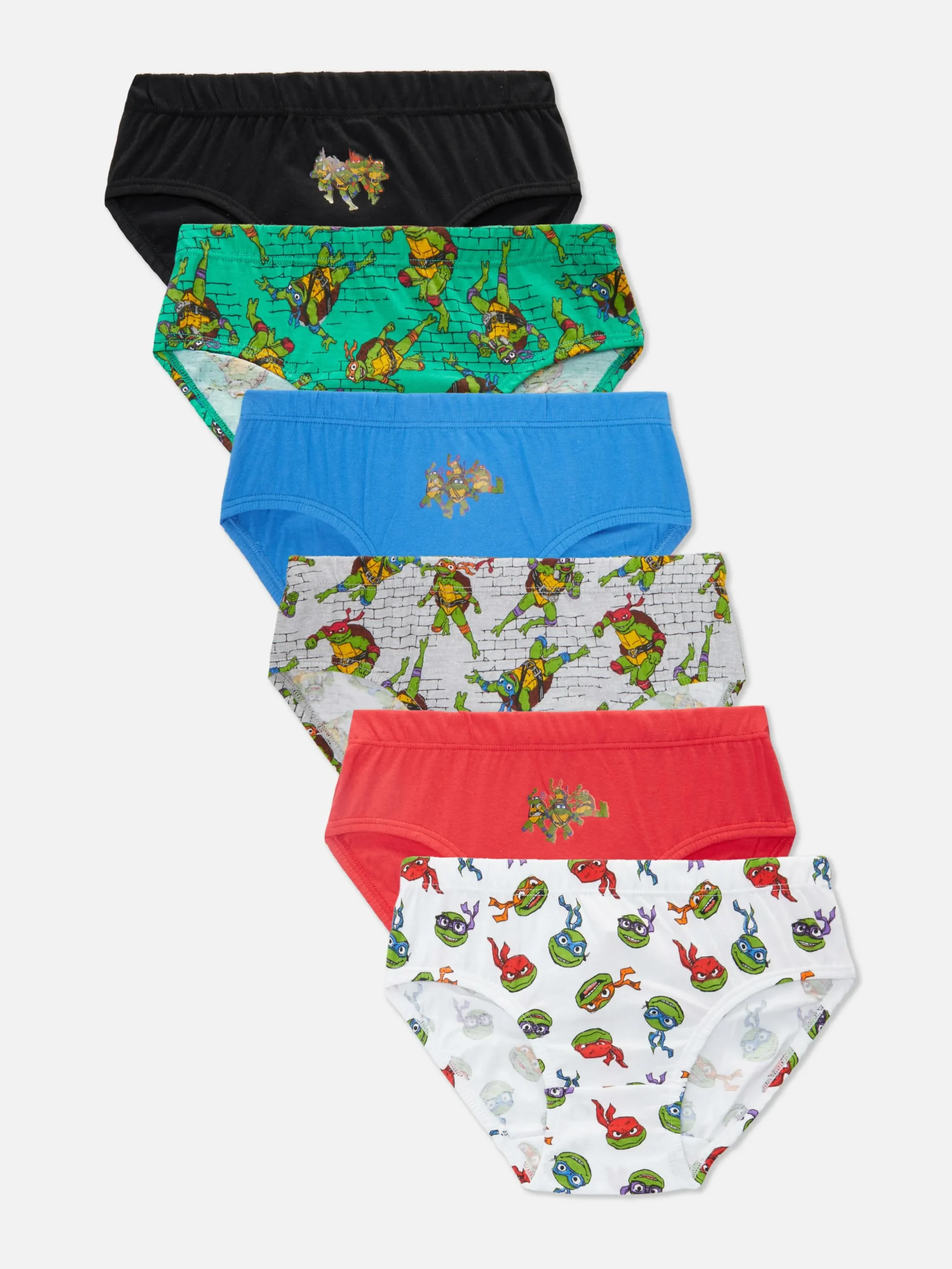 Pack De 6 Calzoncillos De Las Tortugas Ninja