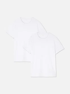 Pack De 2 Camisetas De Manga Corta Y Cuello Redondo