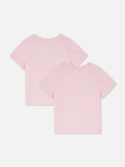 Pack De 2 Camisetas Escolares De Manga Corta