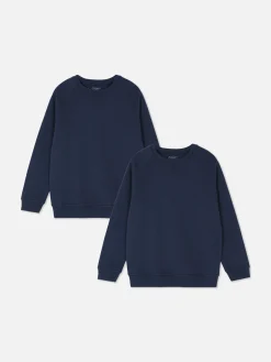 Pack De 2 Camisetas Escolares Para Niño Mayor