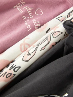 Pack De 3 Camisetas Gráficas De Manga Larga