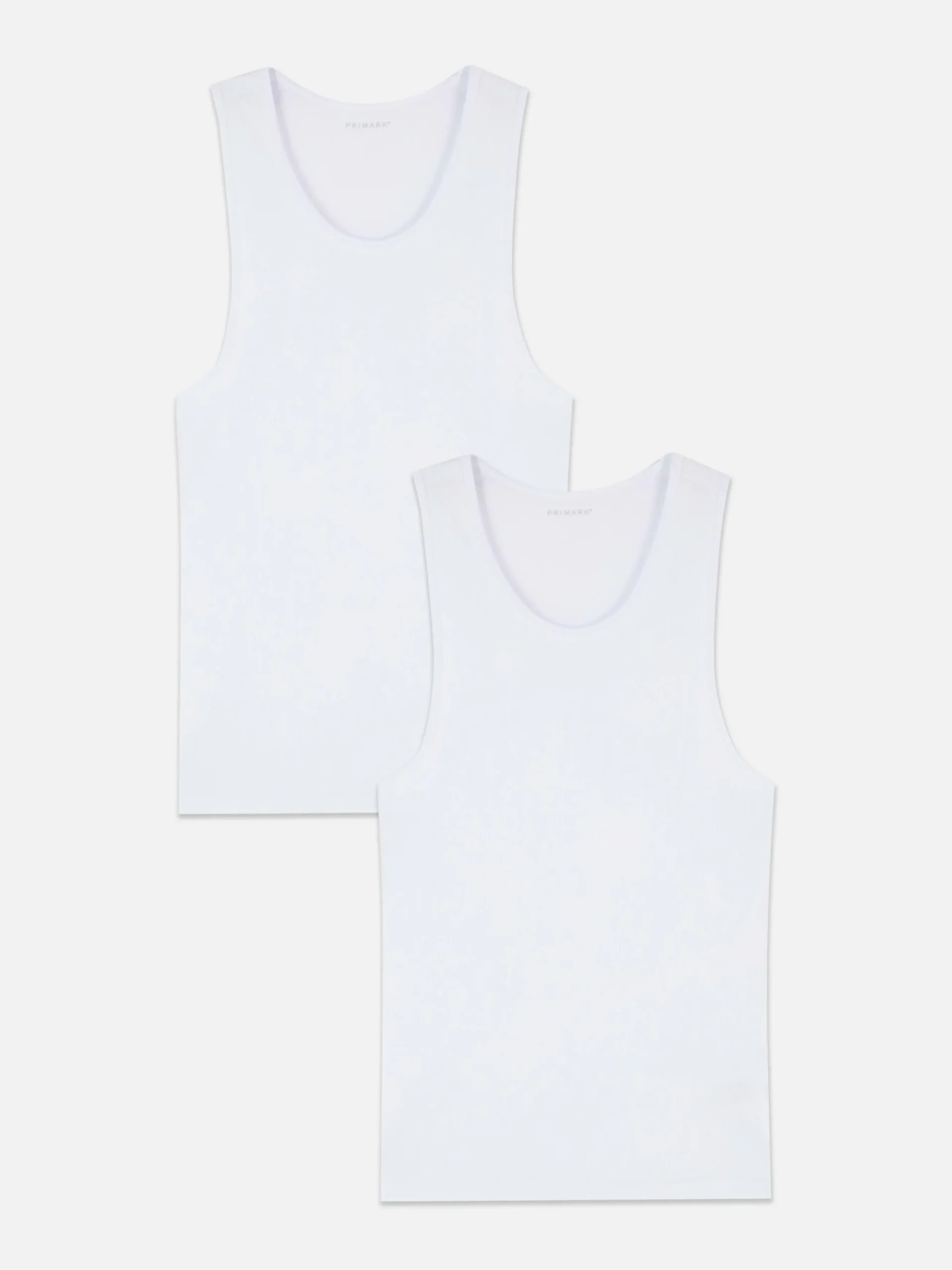 Pack De 2 Camisetas Sin Mangas Ni Costuras