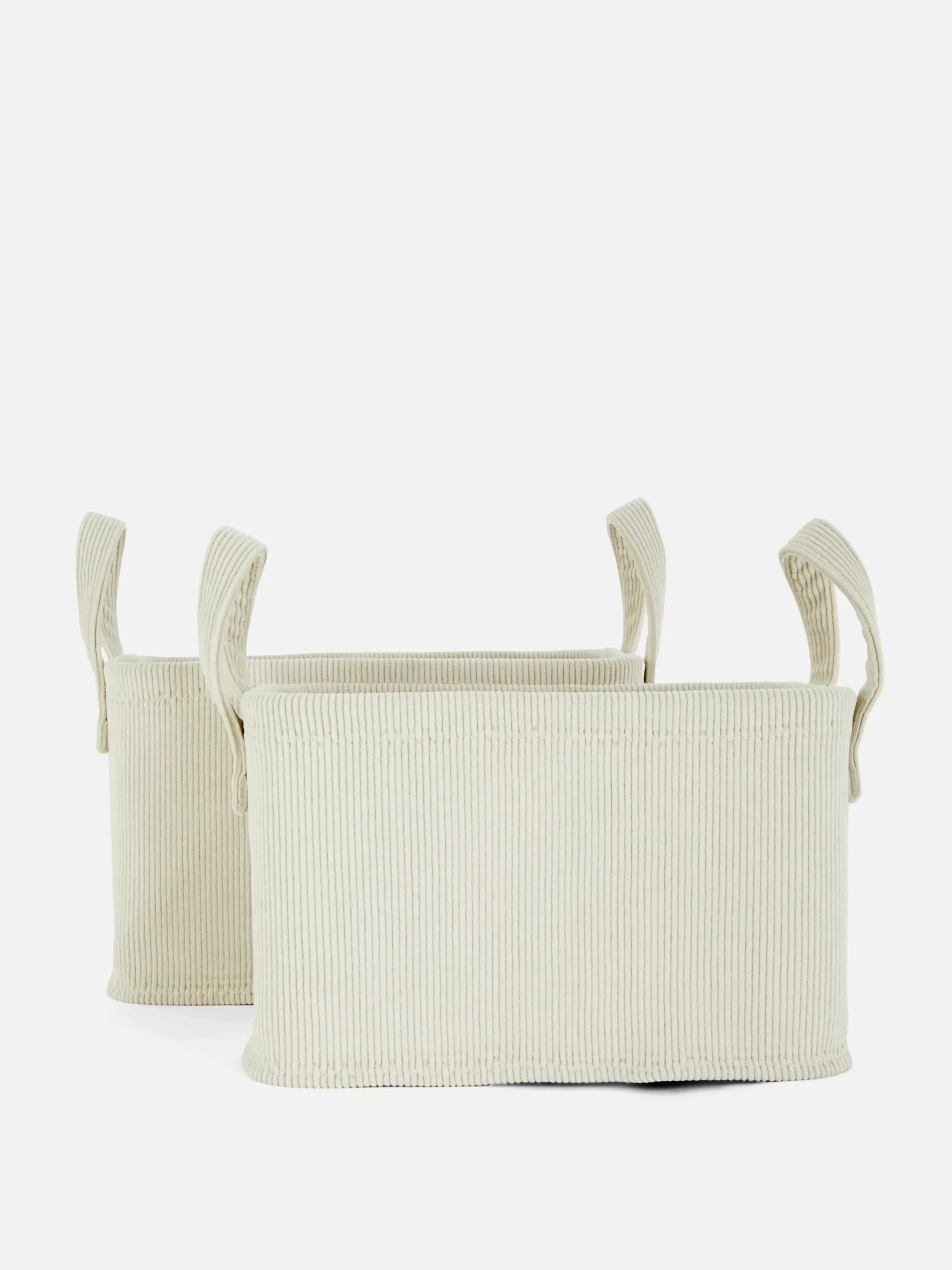 Pack De 2 Cestas De Almacenamiento Anidadas