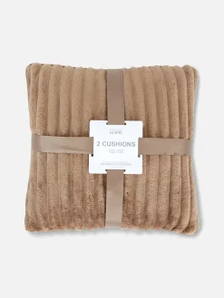 Pack De 2 Cómodos Cojines Acanalados