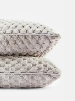 Pack De 2 Cojines Con Textura De Panal De Abejas