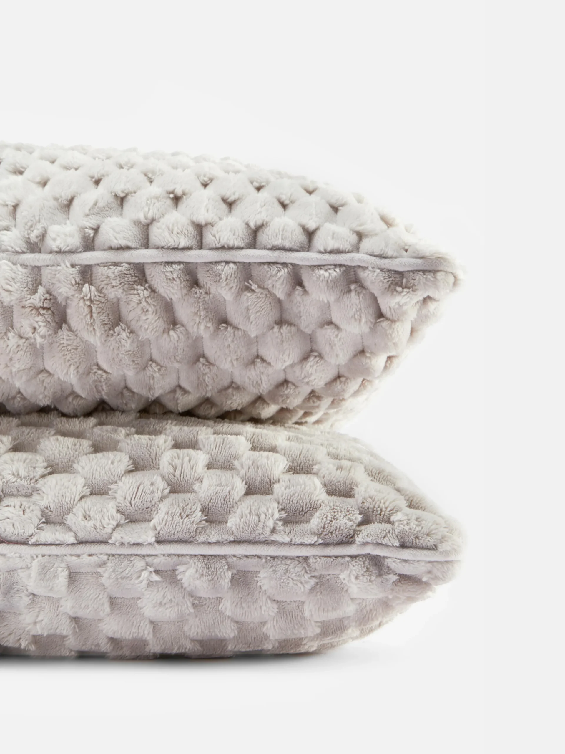 Pack De 2 Cojines Con Textura De Panal De Abejas