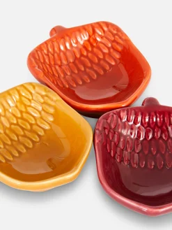 Pack De 3 Cuencos Pequeños Con Forma De Bellota