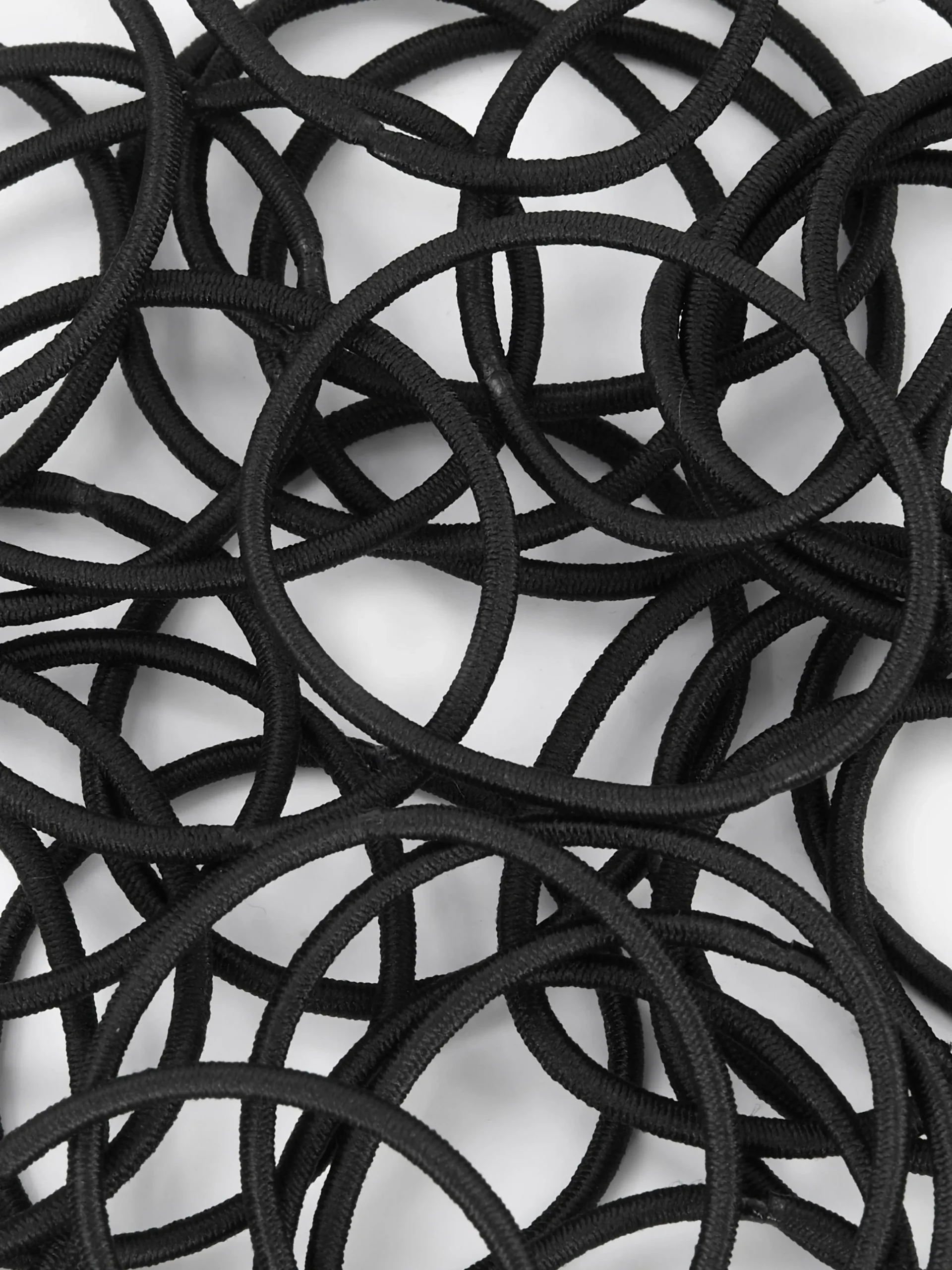 Pack De 60 Elásticos Finos Para El Cabello