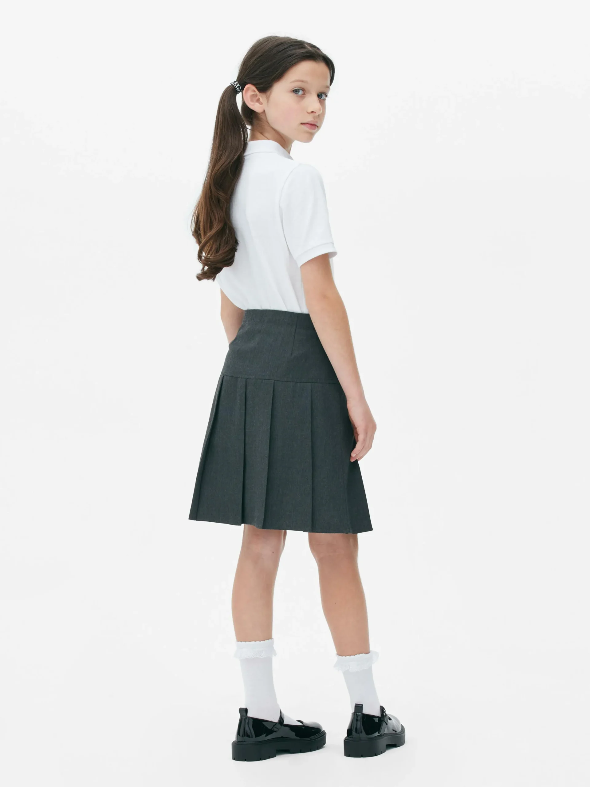 Pack De 2 Faldas Plisadas Escolares Para Niña Mayor