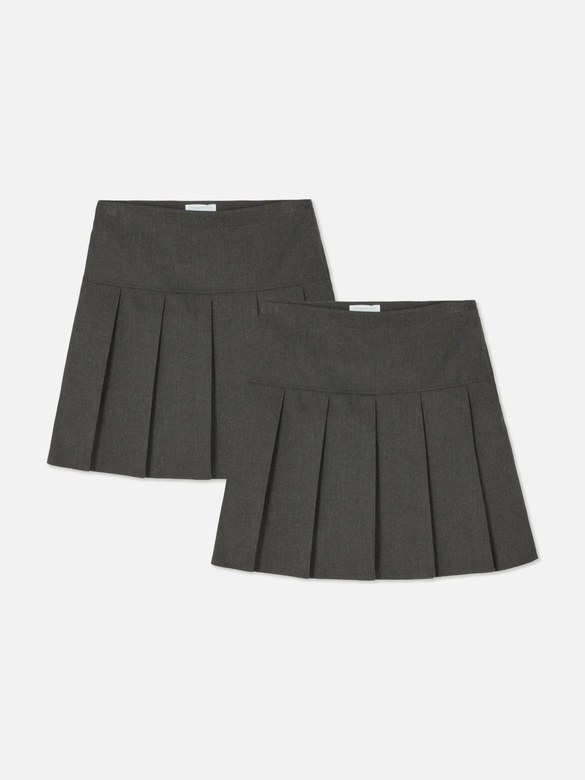 Pack De 2 Faldas Plisadas Escolares Para Niña Mayor