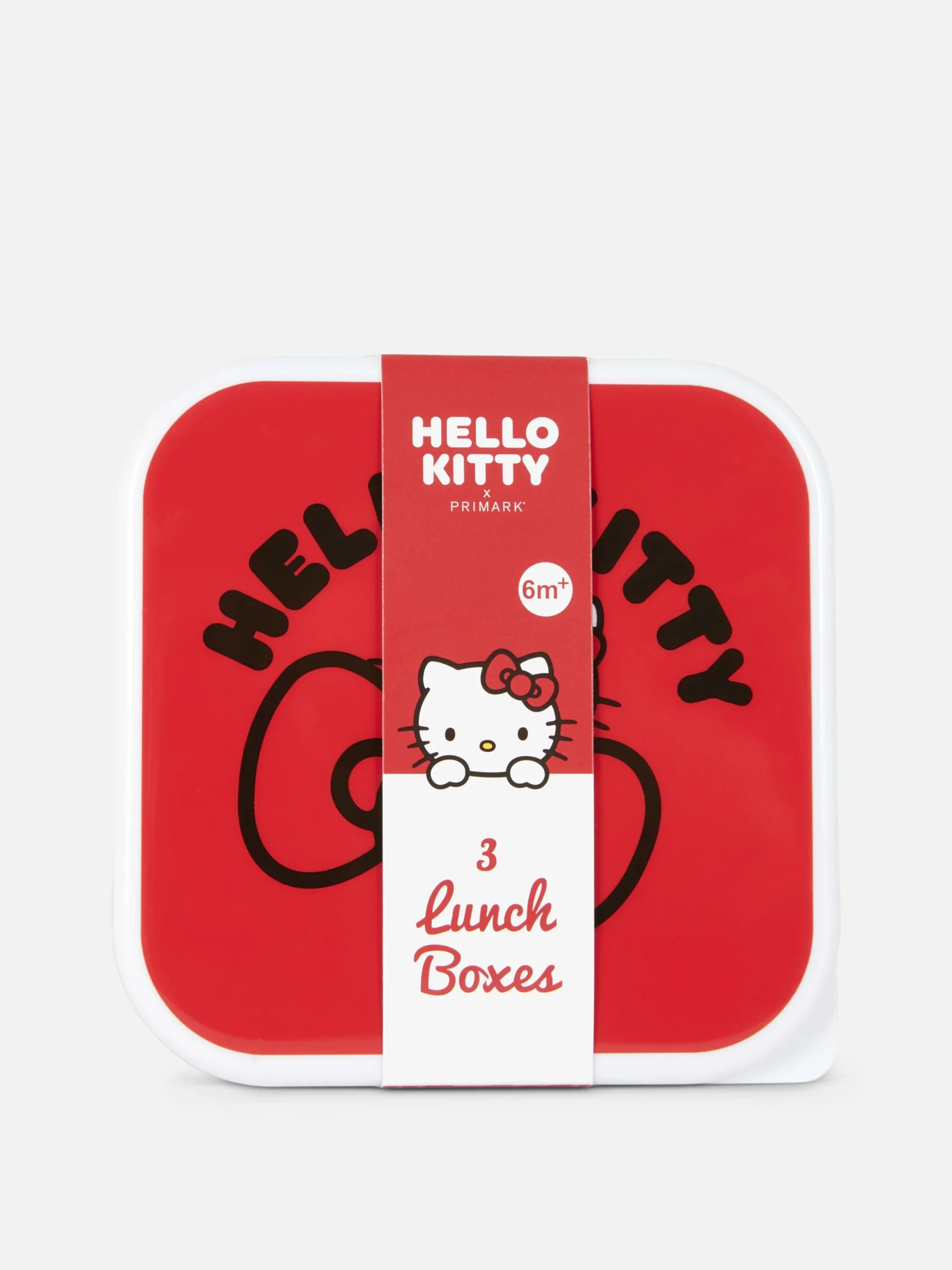 Pack De 3 Fiambreras De Hello Kitty