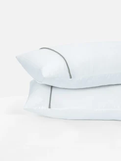 Pack De 2 Fundas De Almohada Con Ribete En Contraste