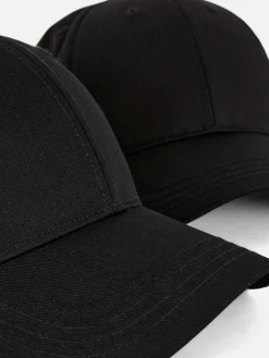 Pack De 2 Gorras De Béisbol Tejidas