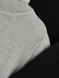 Pack De 2 Jerséis De Punto De Cuello Vuelto