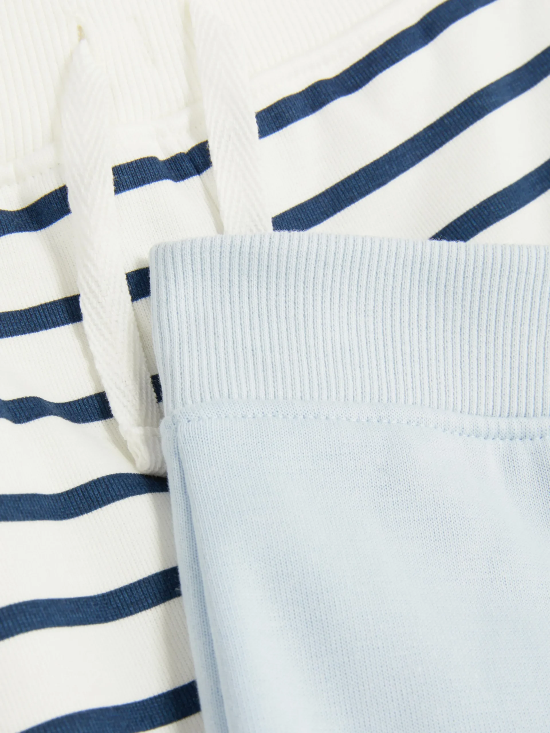 Pack De 2 Joggers Con Bajos Ajustados