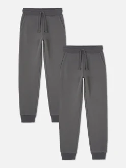 Pack De 2 Joggers Con Bajos Ajustados Niño Mayor