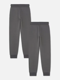 Pack De 2 Joggers Con Bajos Ajustados Niño Mayor