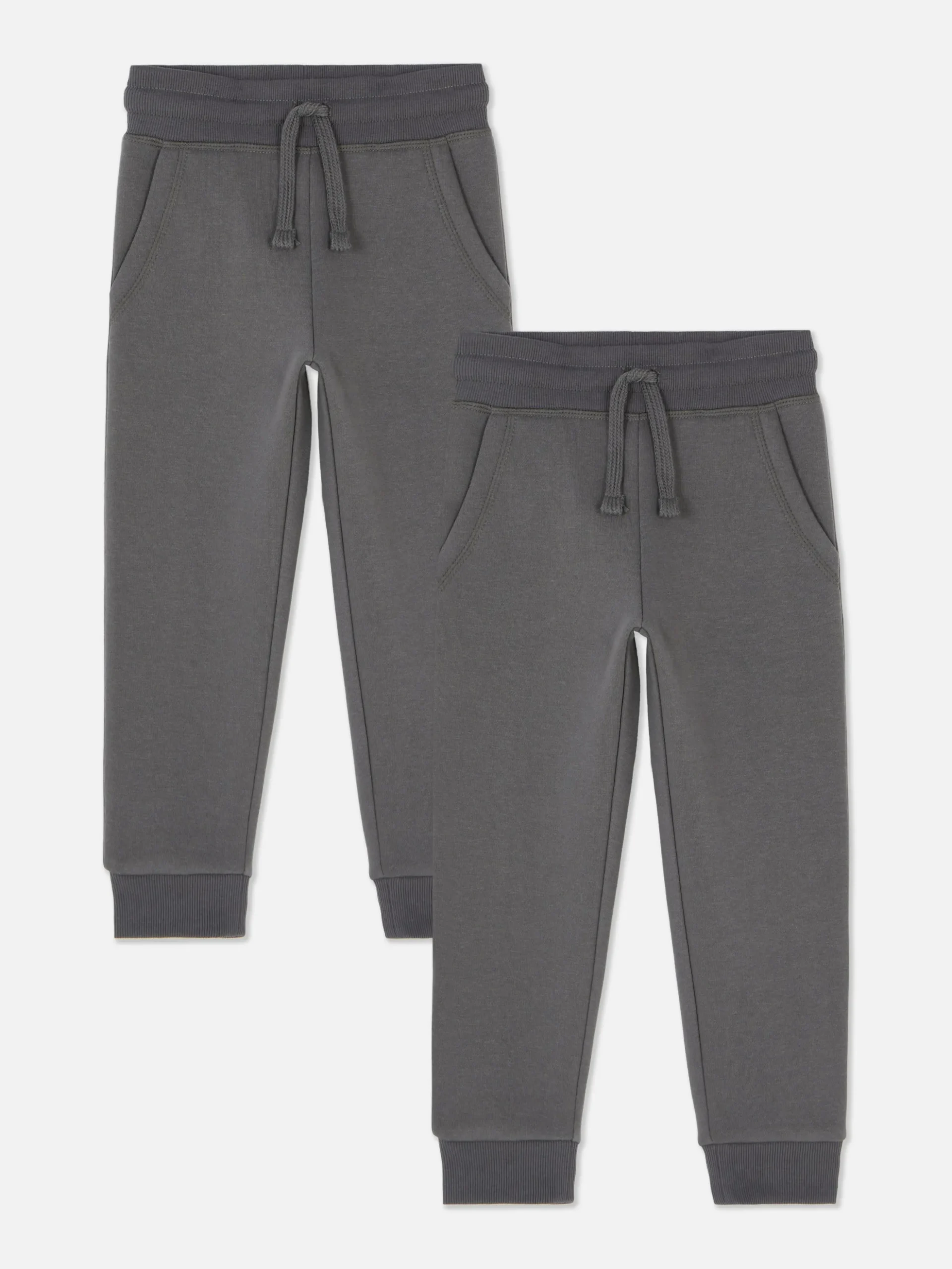 Pack De 2 Joggers Con Bajos Ajustados Niño Pequeño
