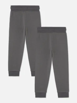 Pack De 2 Joggers Con Bajos Ajustados Niño Pequeño