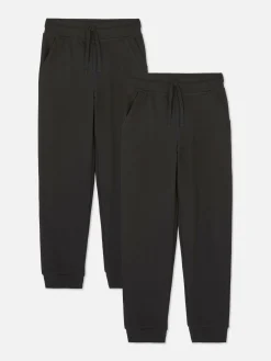 Pack De 2 Joggers Con Cordón Para Niños Mayores