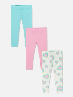 Pack De 3 Leggings Estampados Surtidos