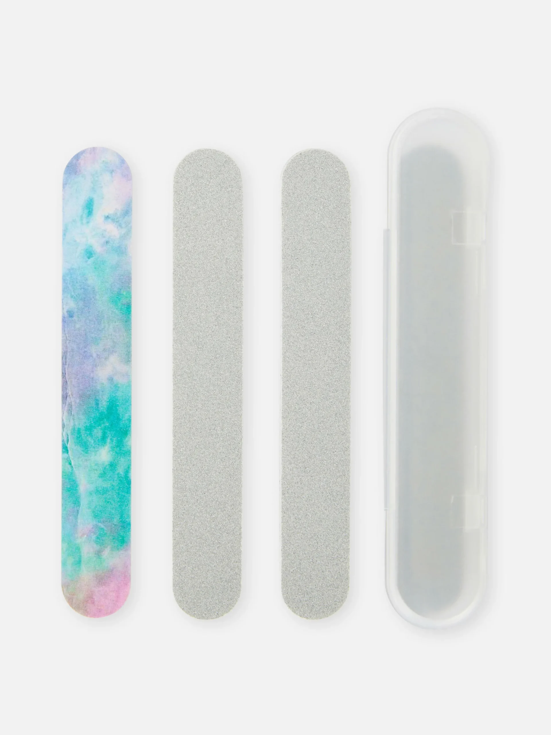 Pack De 4 Limas De Uñas Y Estuche