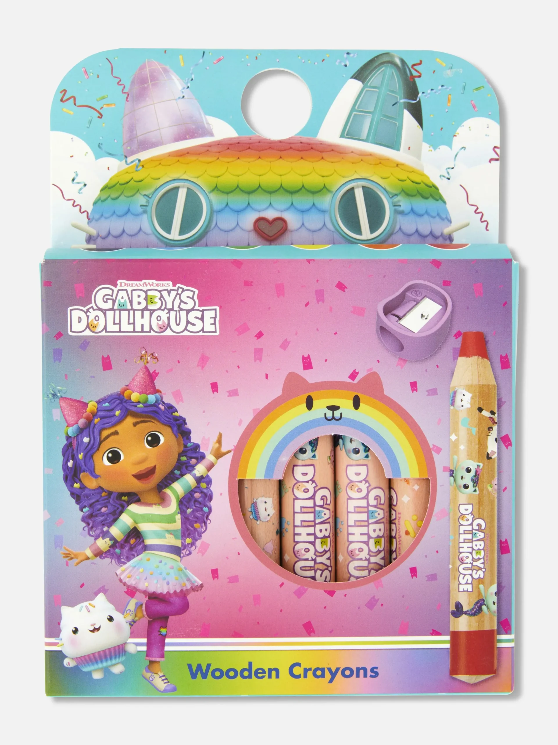 Pack De 6 Lápices De La Casa De Muñecas De Gabby