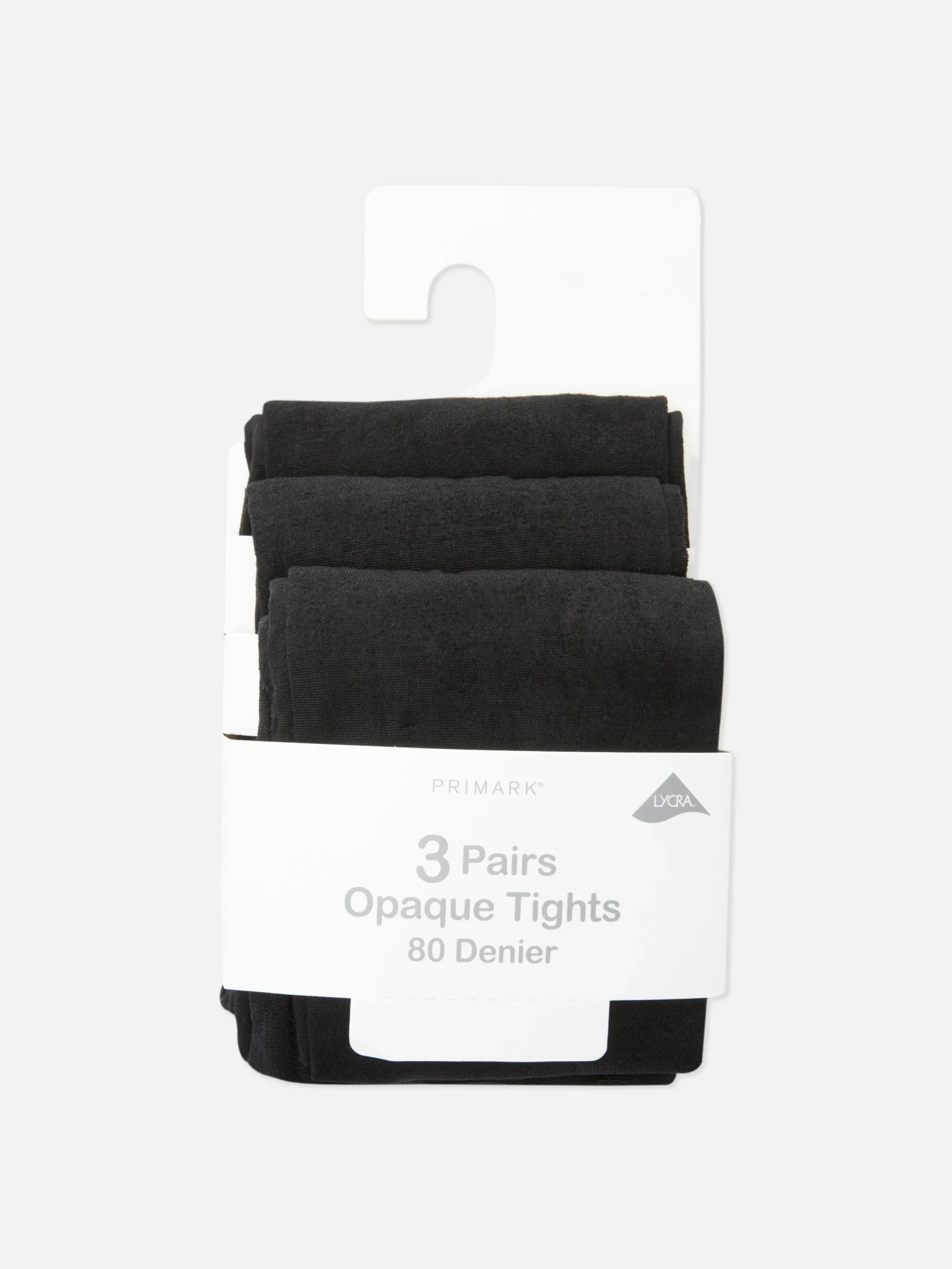 Pack De 3 Medias Opacas De 80 Deniers