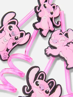 Pack De 4 Pajitas Con Espirales De Disney