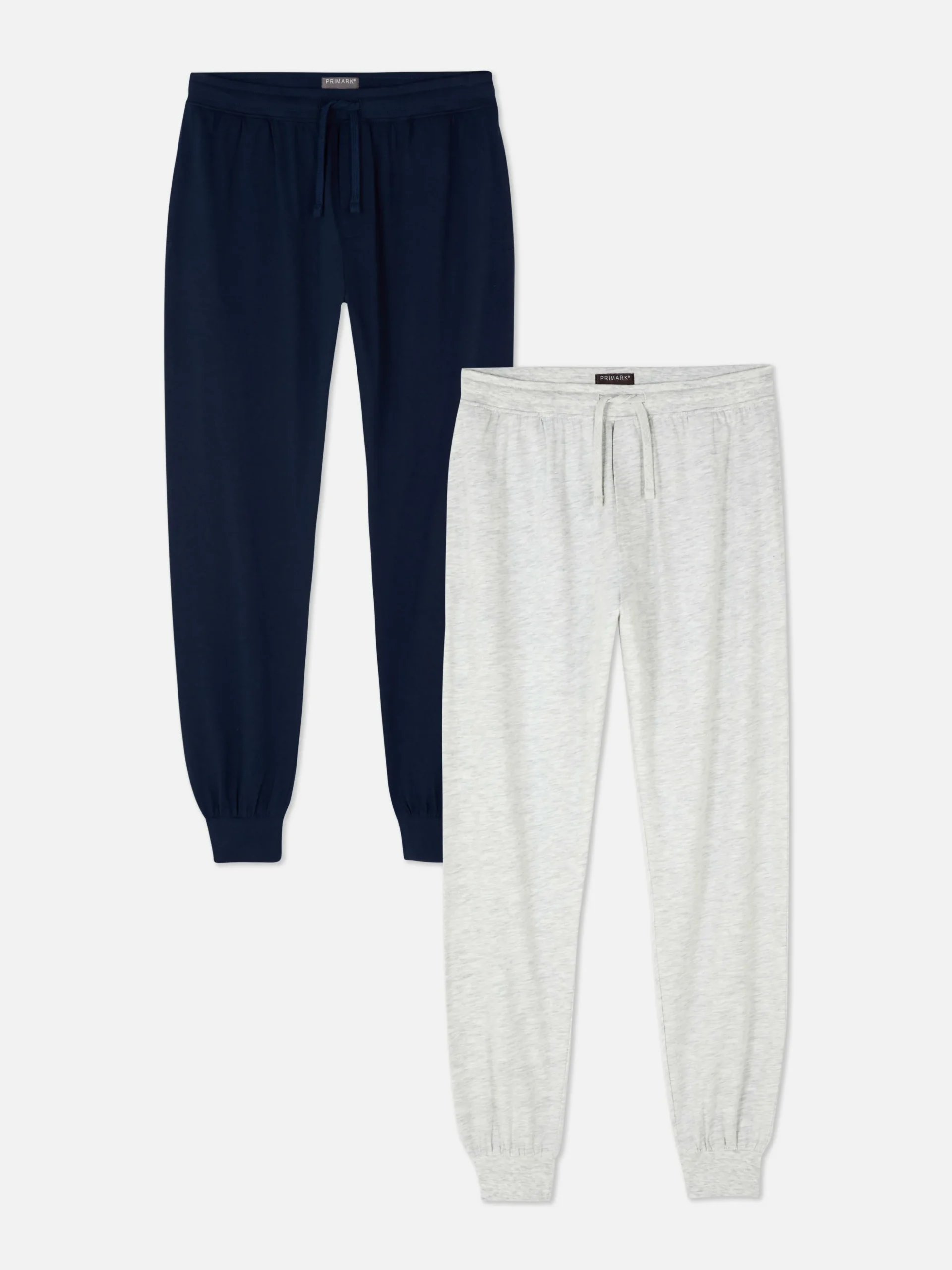 Pack De 2 Pantalones De Pijama De Punto