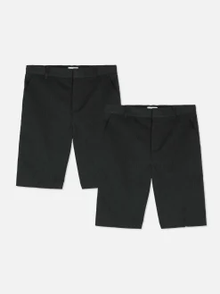 Pack De 2 Pantalones Escolares Para Niño Mayor
