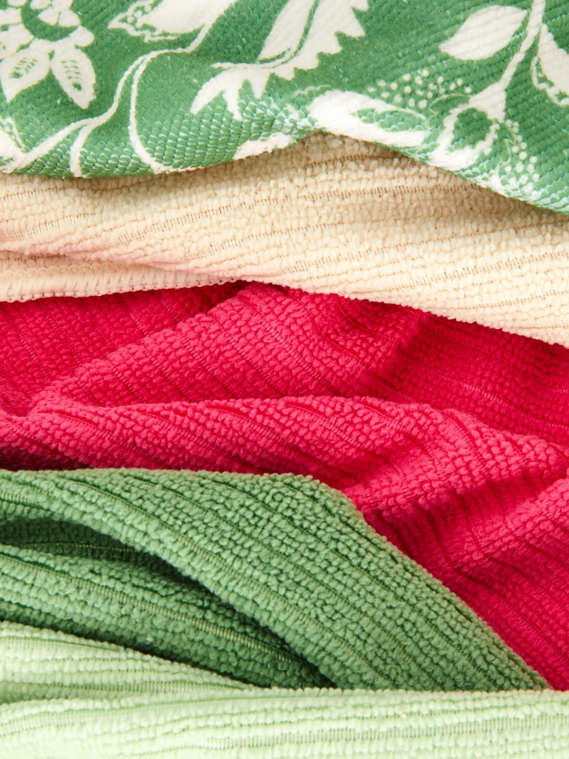 Pack De 5 Paños De Cocina Acanalados