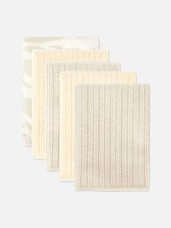 Pack De 5 Paños De Cocina Acanalados