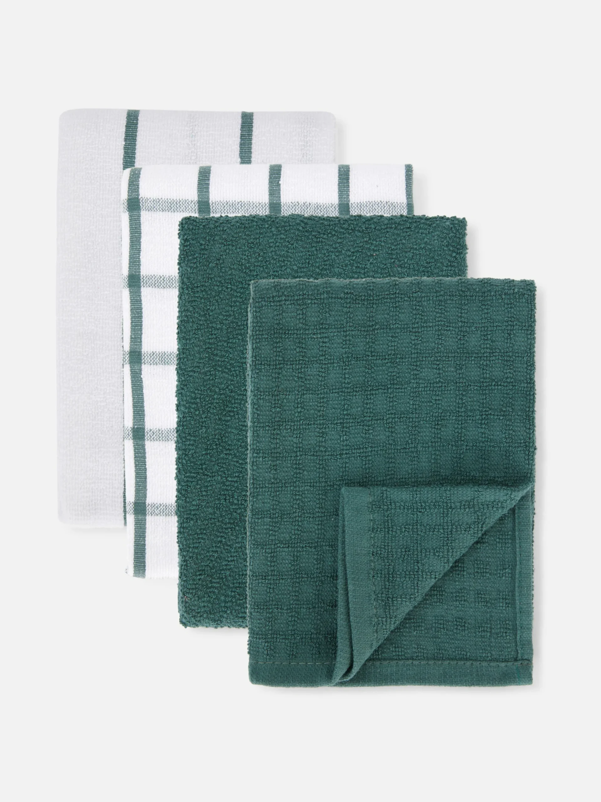 Pack De 4 Paños De Cocina De Rizo De Algodón