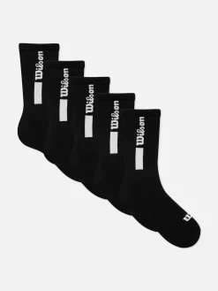 Pack De 5 Pares De Calcetines Deportivos Wilson