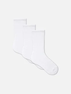 Pack De 3 Pares De Calcetines Altos Deportivos