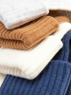 Pack De 4 Pares De Calcetines Acanalados