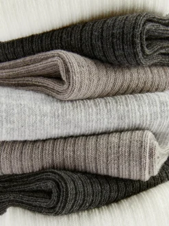 Pack De 7 Pares De Calcetines Deportivos Acanalados