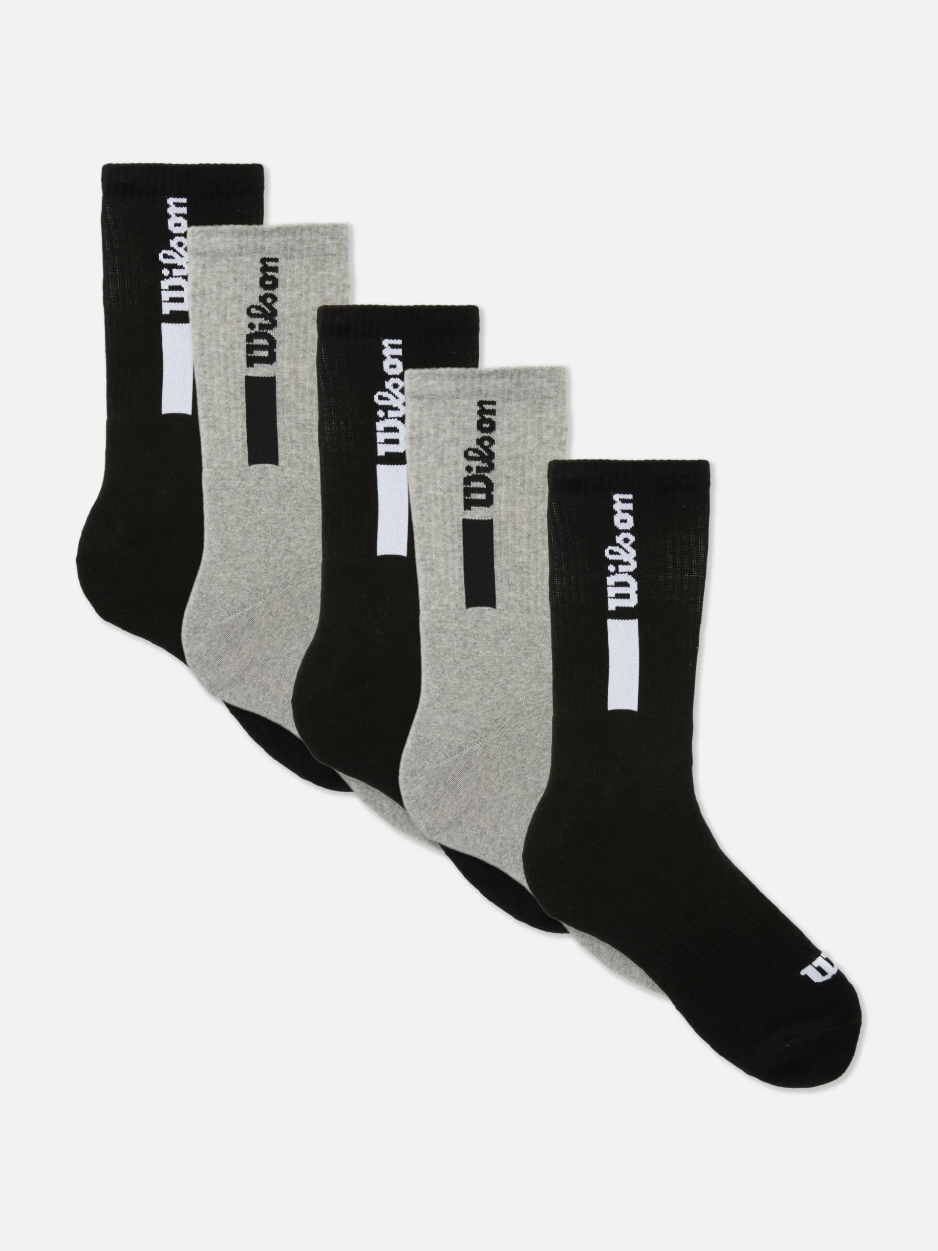 Pack De 5 Pares De Calcetines Deportivos Wilson