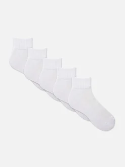 Pack De 5 Pares De Calcetines Tobilleros
