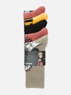 Pack De 5 Pares De Calcetines Bajos De Naruto