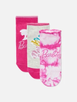 Pack De 3 Pares De Calcetines Deportivos De Barbie