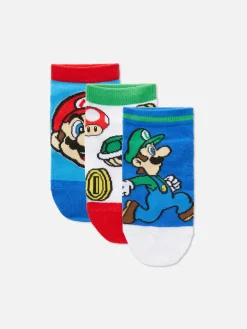 Pack De 3 Pares De Calcetines De Super Mario World