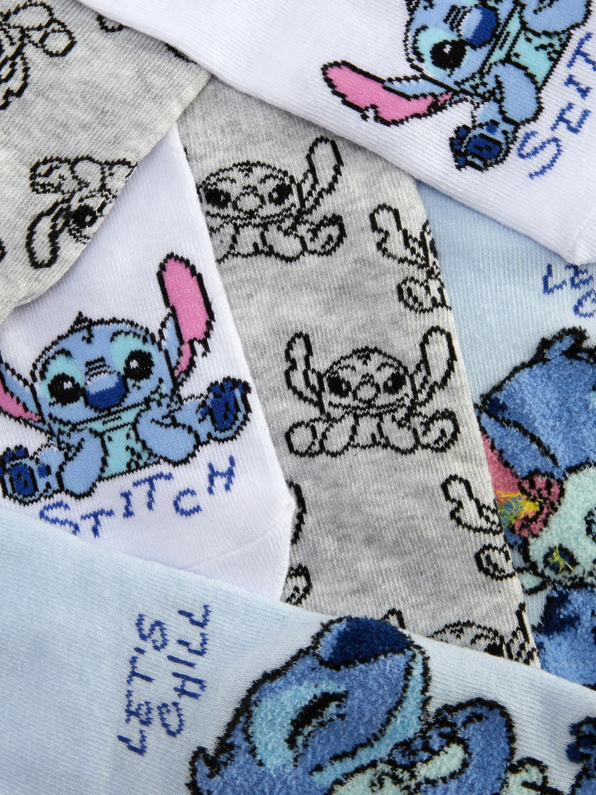 Pack De 3 Pares De Calcetines De Stitch De Disney