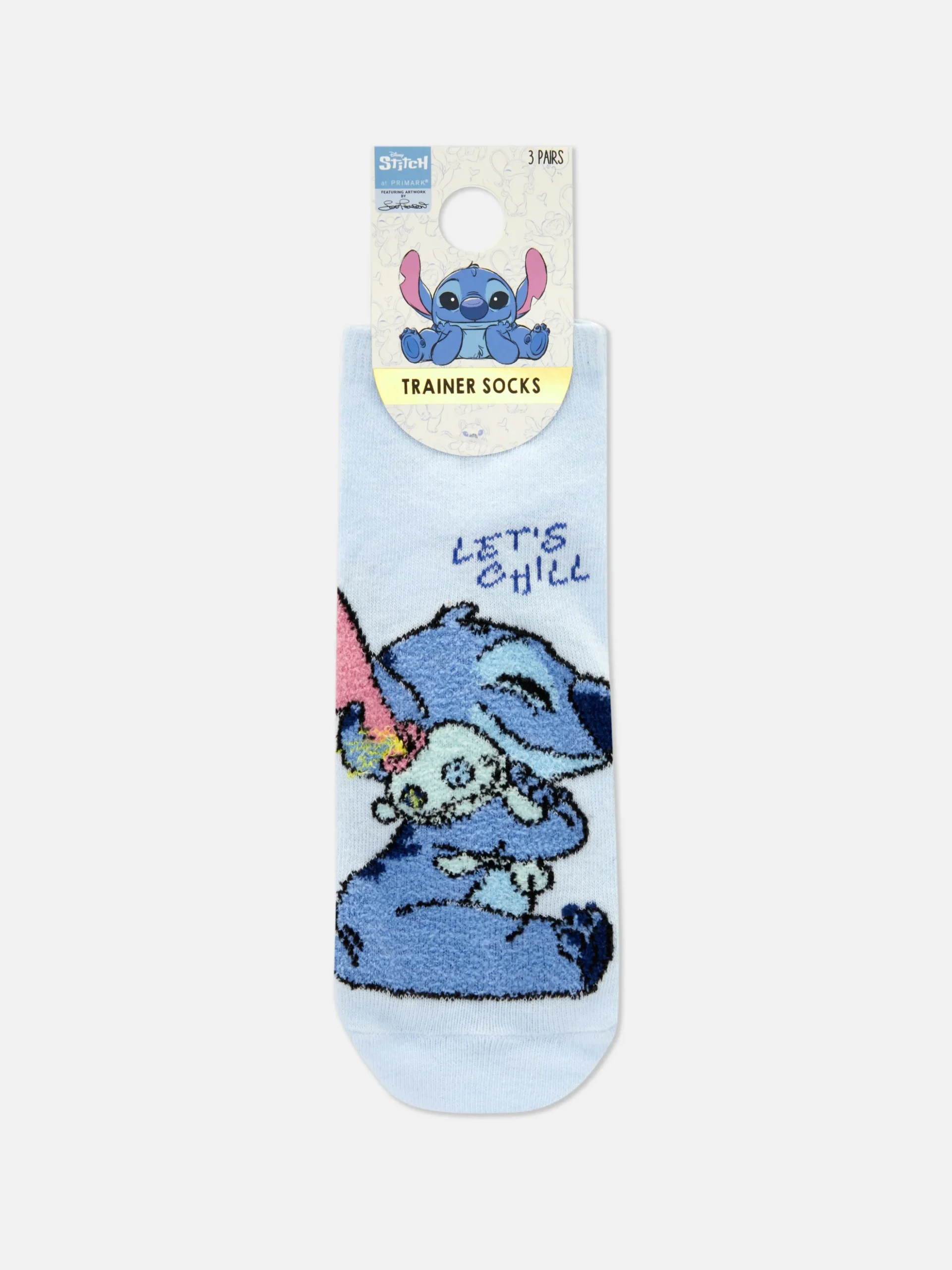 Pack De 3 Pares De Calcetines De Stitch De Disney