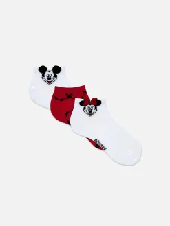 Pack De 3 Pares De Calcetines De Mickey Y Minnie
