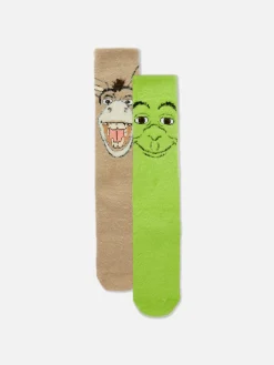 Pack De 2 Pares De Calcetines Cómodos De Shrek