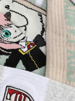 Pack De 3 Pares De Calcetines Altos De Spy X Family